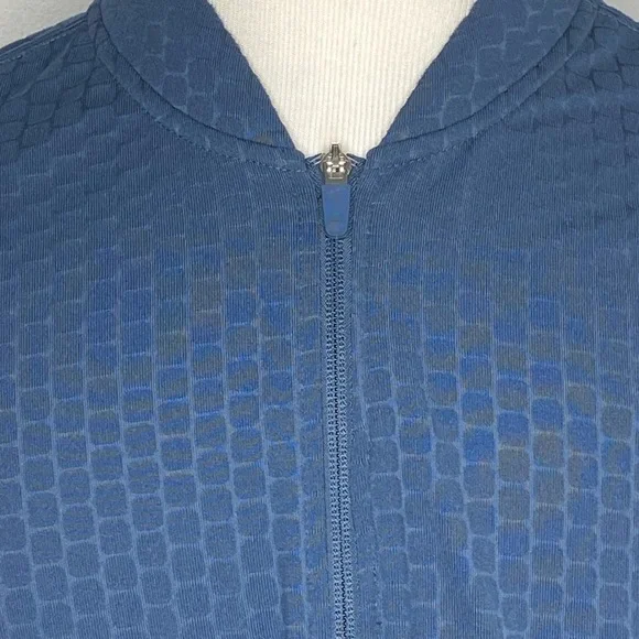 Nike Golf Tour Performance Dri-fit Textured Print Full Zip Jacket - Picture 8 of 11